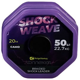 Шок-лидер Ridge Monkey Connexion Shock Weave Braided Shock Leader 20 м 50lb/22,7 кг