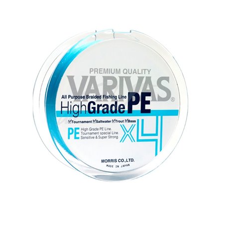 Шнур Varivas High Grade PE X4 150 м 1,5 0,205 мм 9,2 кг