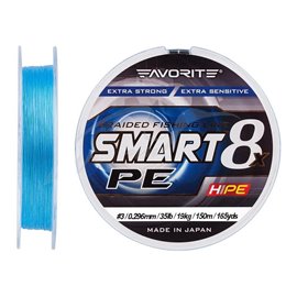 Шнур Favorite Smart PE 8x 150 м 3 0,296 мм 19 кг