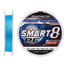 Шнур Favorite Smart PE 8x 150 м 2,5 0,265 мм 16,4 кг