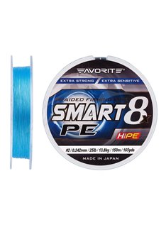 Шнур Favorite Smart PE 8x 150 м 2 0,242 мм 13,8 кг