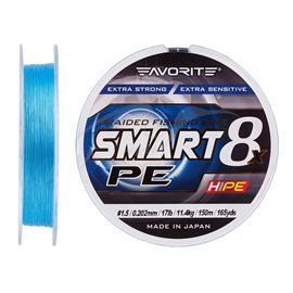 Шнур Favorite Smart PE 8x 150 м 1,5 0,202 мм 11,4 кг