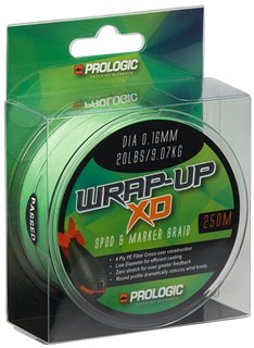 Шнур Prologic Wrap-Up XD - Spod & Marker Braid Extra Distance 250 м 0,16 мм 9,07 кг