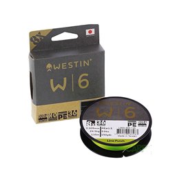 Шнур Westin W6 8 Braid Lime Punch 135 м 2,5 0,26 мм 17,2 кг