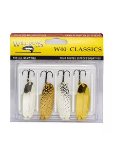 Набор блесен Williams Classic 4-Pack W40 Kit