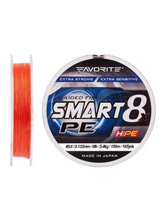 Шнур Favorite Smart PE 8x 150 м 0,6 0,132 мм 5,4 кг