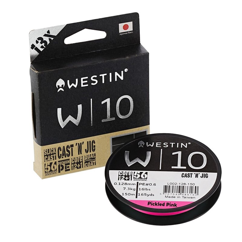 Шнур Westin W10 Cast 'N' Jig 13 Braid 110 м 0,2 0,08 мм 6 кг