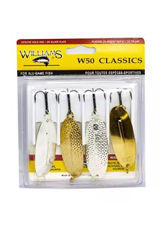 Набор блесен Williams Classic 4-Pack W50 Kit