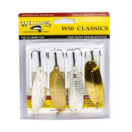 Набор блесен Williams Classic 4-Pack W50 Kit