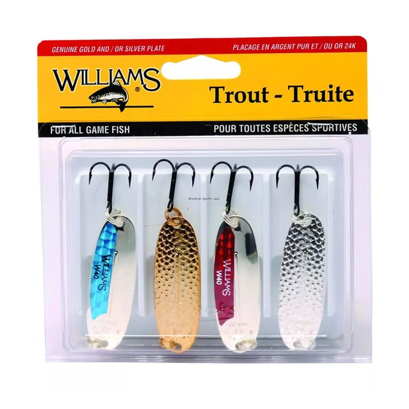 Набор блесен Williams Trout 4-Pack Williams Kit