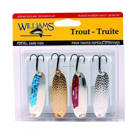 Набор блесен Williams Trout 4-Pack Williams Kit