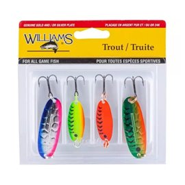 Набор блесен Williams Trout 4-Pack Williams Kit UV