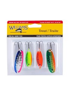 Набор блесен Williams Trout 4-Pack Williams Kit UV