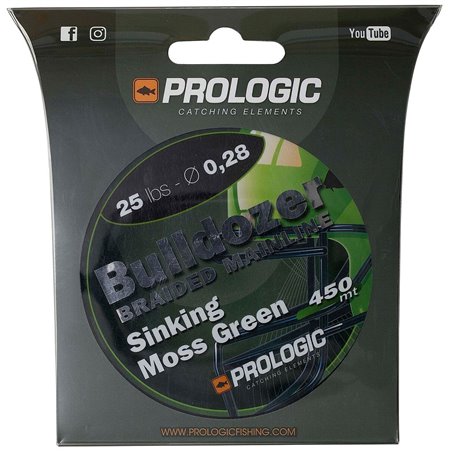 Шнур Prologic Bulldozer Braid 450 м 0,28 мм 11,3 кг