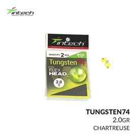 Груз Intech Tungsten 74 Gloss Chartreuse UV 2.0g