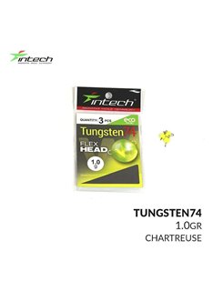 Груз Intech Tungsten 74 Gloss Chartreuse UV 1.0g