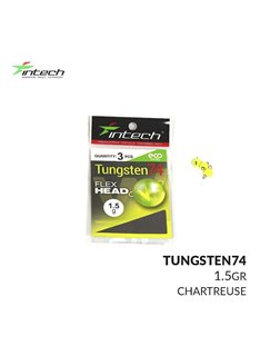 Груз Intech Tungsten 74 Gloss Chartreuse UV 1.5g