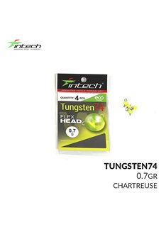 Груз Intech Tungsten 74 Gloss Chartreuse UV 0.7g