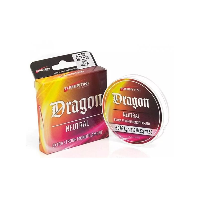 Леска Tubertini Dragon 50 м 0,10 мм 1,62 кг