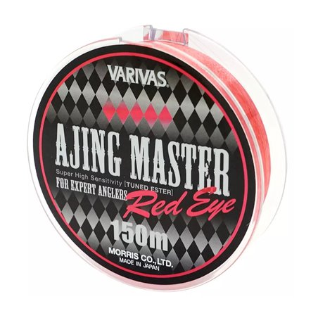 Леска Varivas Ajing Master Ester Red Eye 150 м 0,074 мм 0,523 кг