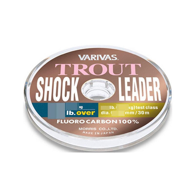 Флюорокарбон Varivas Trout Shock Leader Fluoro 30 м 0,26 мм 10 Lb