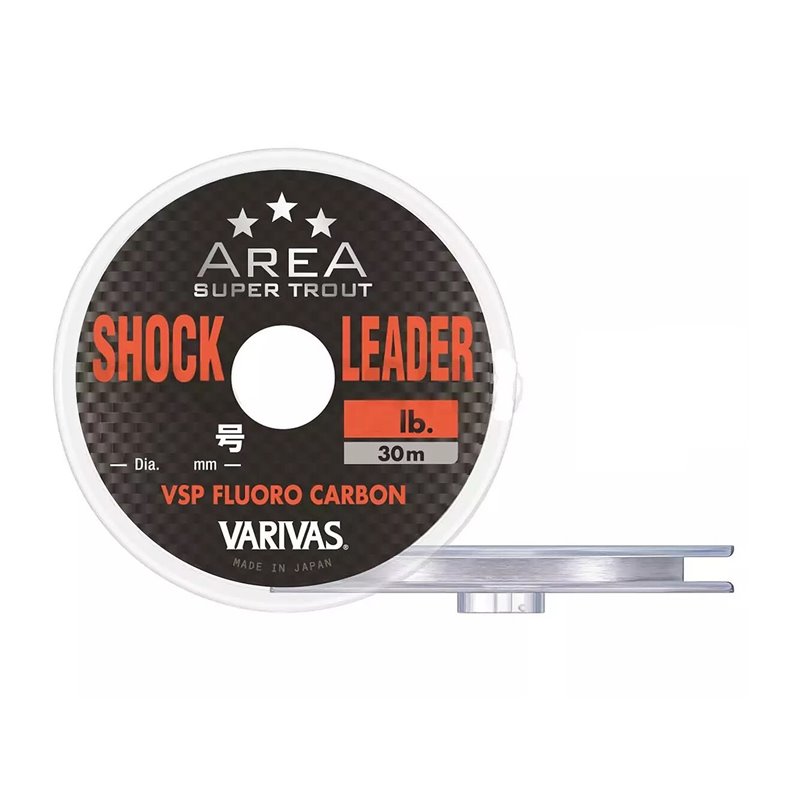 Флюорокарбон Varivas Super Trout Area VSP Fluoro Shock Leader 30м 0,117 мм 1,12 кг