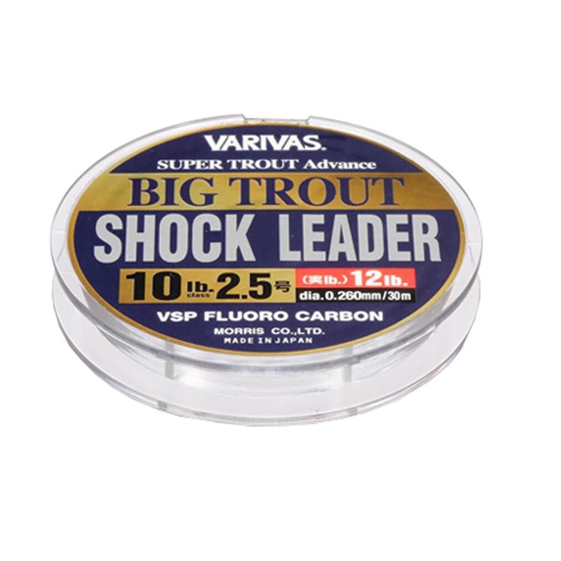 Флюорокарбон Varivas Big Trout Shock Leader 30 м 0,33 мм