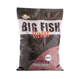 Пеллетс Dynamite Baits Big Fish River Pellets -Shrimp & Krill 4 6 8 мм 1,8 кг