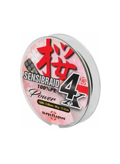 Шнур Sakura SENSIBRAID 4 150 м 0,14 мм 10 кг