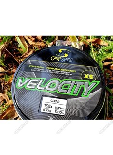 Леска Carp Spirit Velocity XS 1200 м 0,30 мм 7 кг