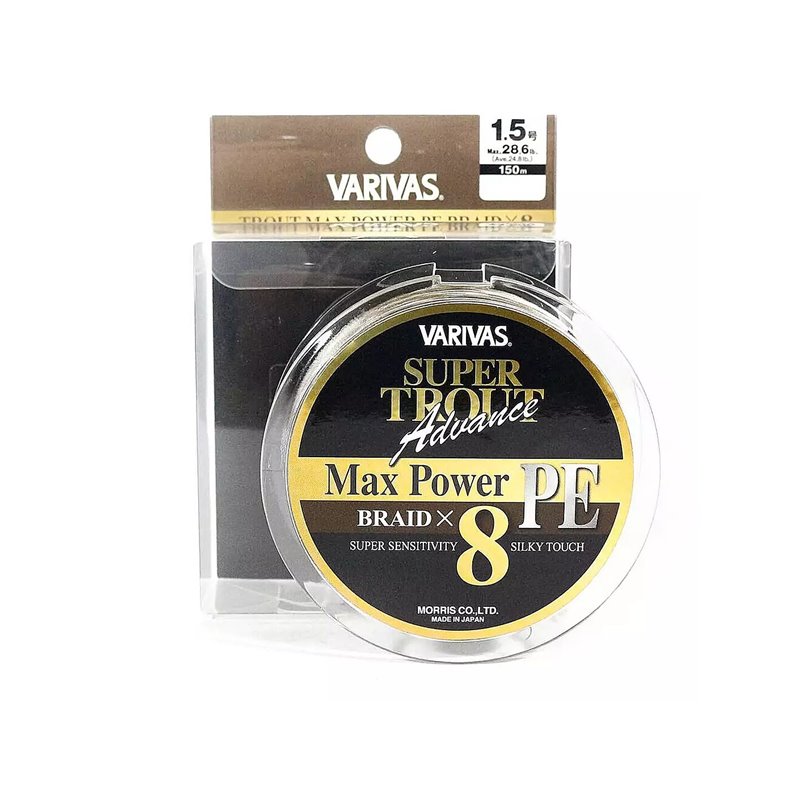 Шнур Varivas Super Trout Advance MAX Power 150 м 1,5 12,9 кг