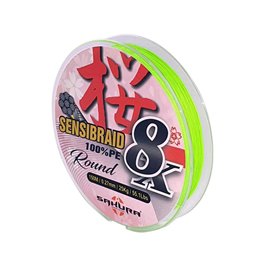 Шнур Sakura SENSIBRAID 8 150 м 0,06 мм 5 кг