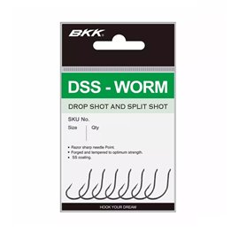 Крючок BKK DSS-Worm 1/0 5 шт