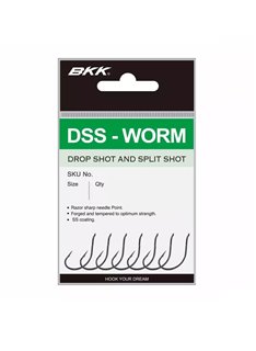 Крючок BKK DSS-Worm 1/0 5 шт