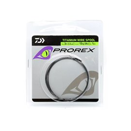 Поводковый материал Daiwa Prorex Titanium Wire Spool 25lb 3 м