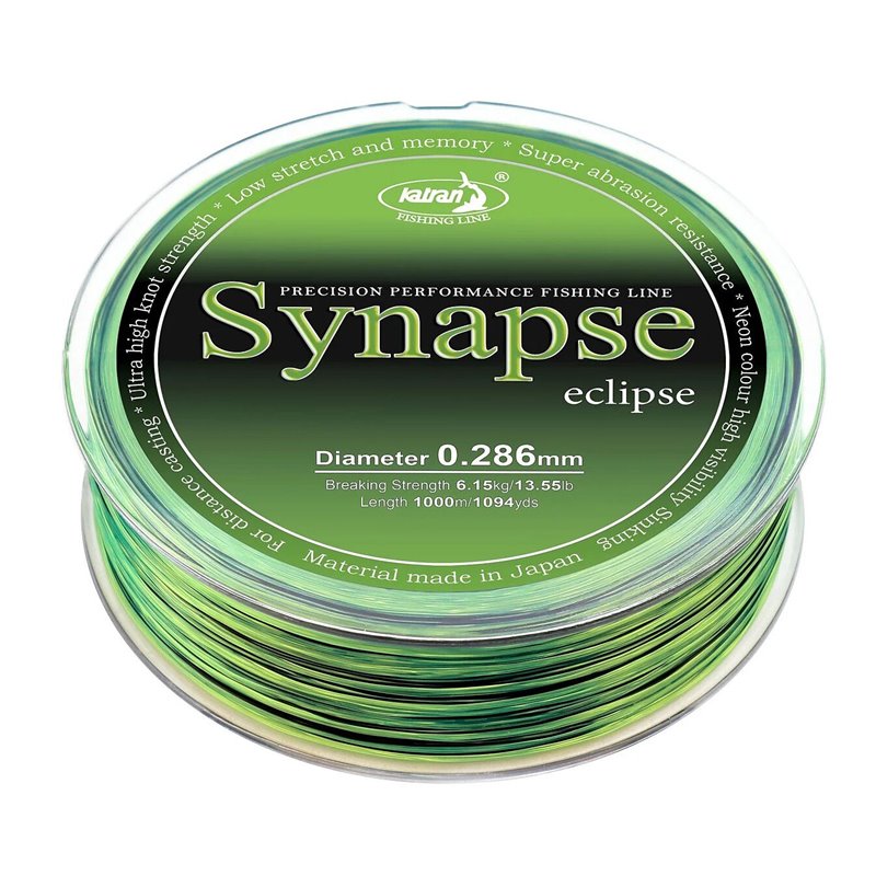 Леска Katran Synapse Eclipse 1000 м 0,286 мм