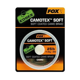 Поводковый материал Fox International Edges Camotex Soft 20 м 20lb