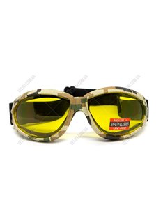 Очки Global Vision Eliminator Camo Pixel Yellow