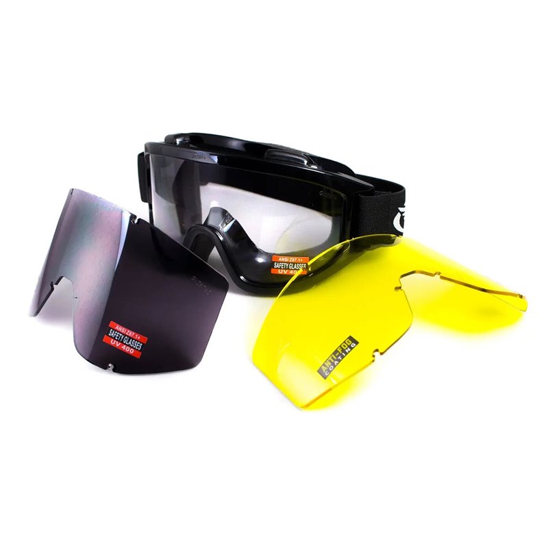 Очки Global Vision Wind-Shield 3 lens KIT