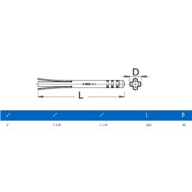 Съемник чашек рулевой колонки Unior Tools 1' / 1.1/8' / 1.1/4'