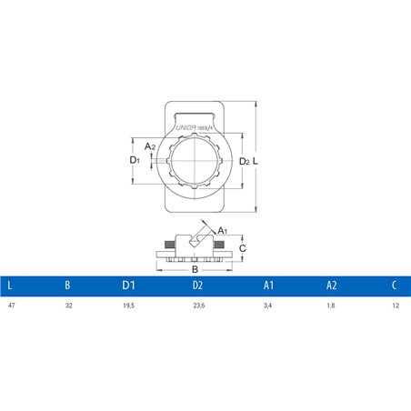 Съемник кассеты и ключ для спиц Unior Tools 2-in-1