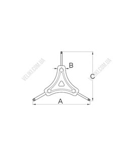 Ключ Unior Torx 1781/2TX-US