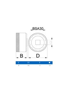 Съемник каретки Unior Tools BSA30