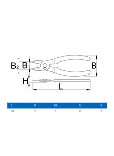 Щипцы для цепного замка Unior Tools 4DP