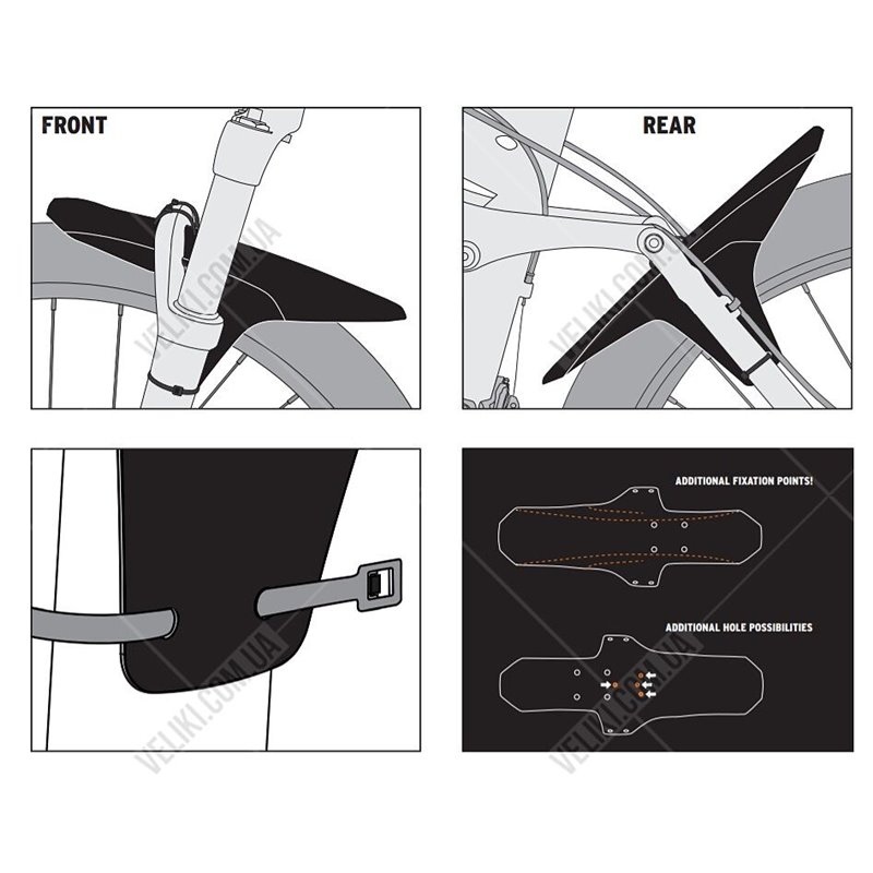 Крыло переднее SKS Flap Guard