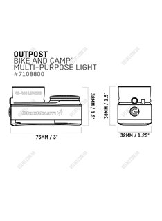 Велофара Blackburn Outpost Bike and Camp