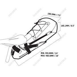 Сумка подседельная Blackburn Outpost Elite Universal с дропером