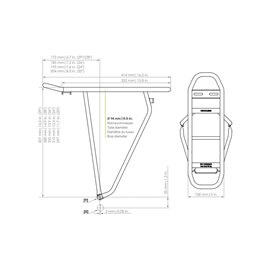 Багажник Racktime Basic 2.0 20'