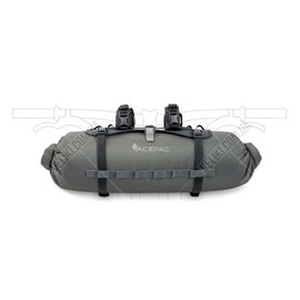 Сумка на руль Acepac Bar Drybag 8 л