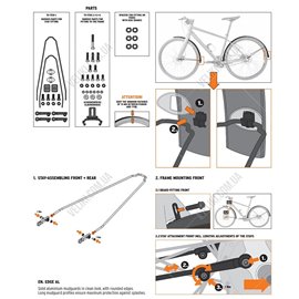 Комплект крыльев SKS Edge 46